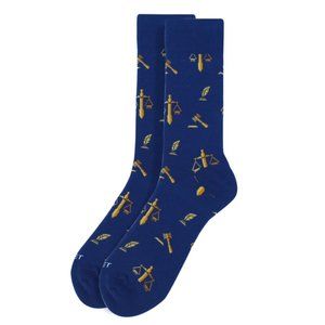 Law & Order Justice Scales of Justice Gavel Socks